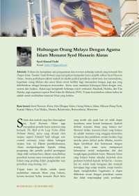 Image of Hubungan Orang Melayu dengan Agama Islam