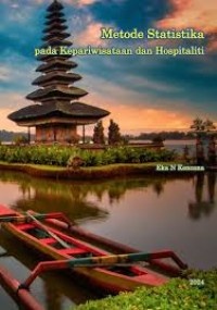 Image of Metode statistika pada kepariwisataan dan hospitaliti