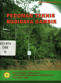 Image of Pedoman Teknis Budidaya Gambir